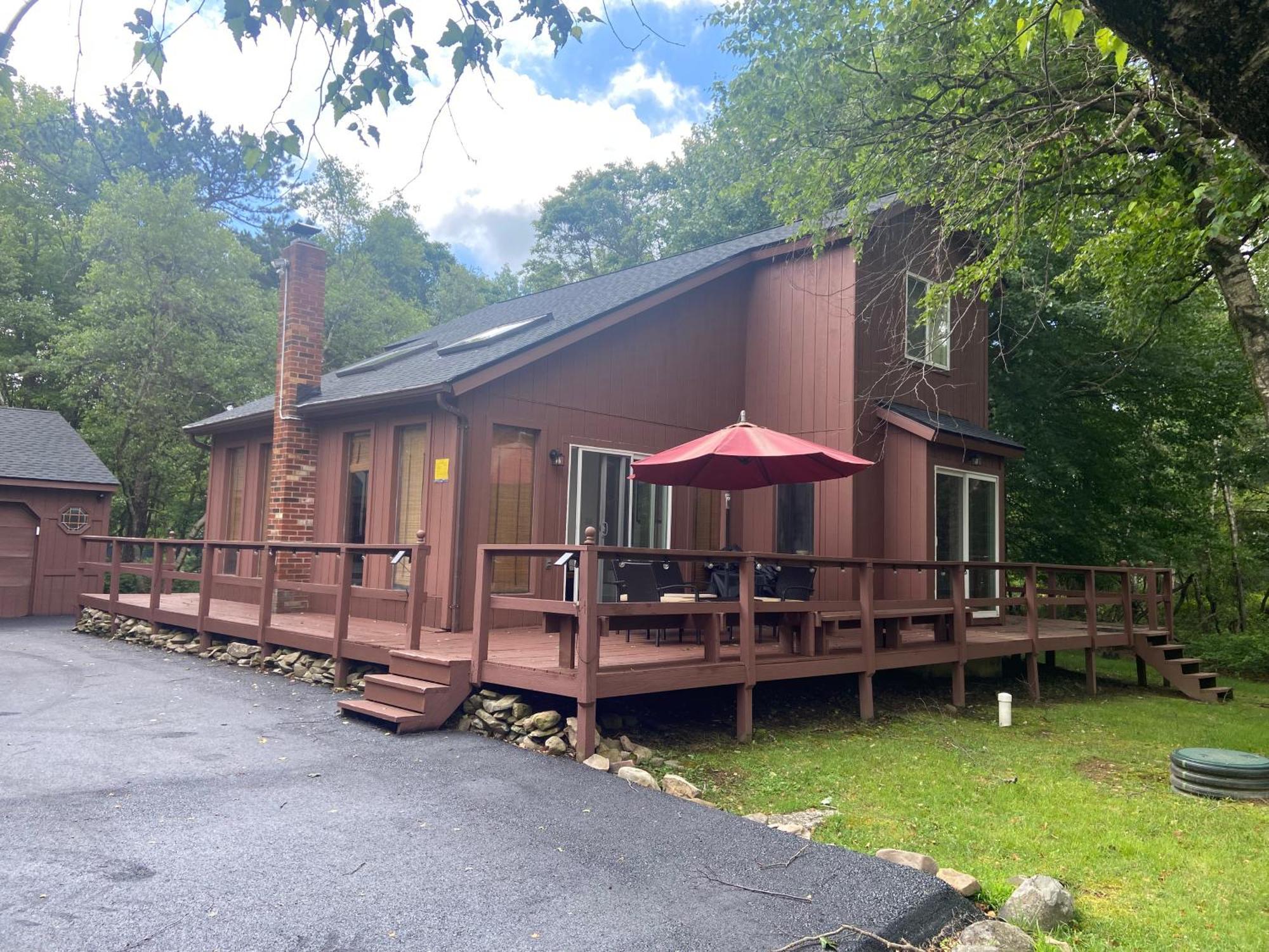 Ash Cottage In Poconos Near Camelback & Kalahari Long Pond Luaran gambar
